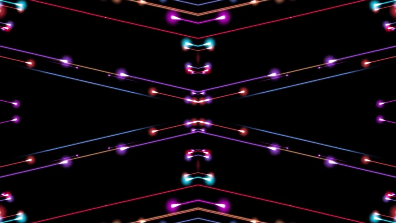 4K Colourful Kaleidoscopic Background