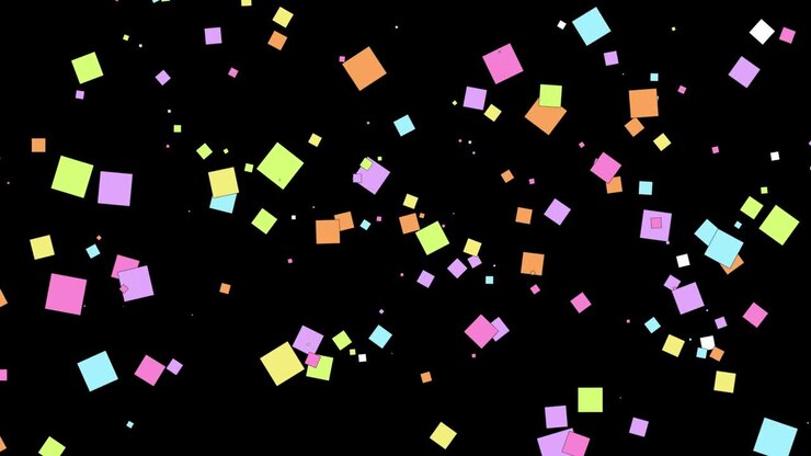 particle pop abstract effect background