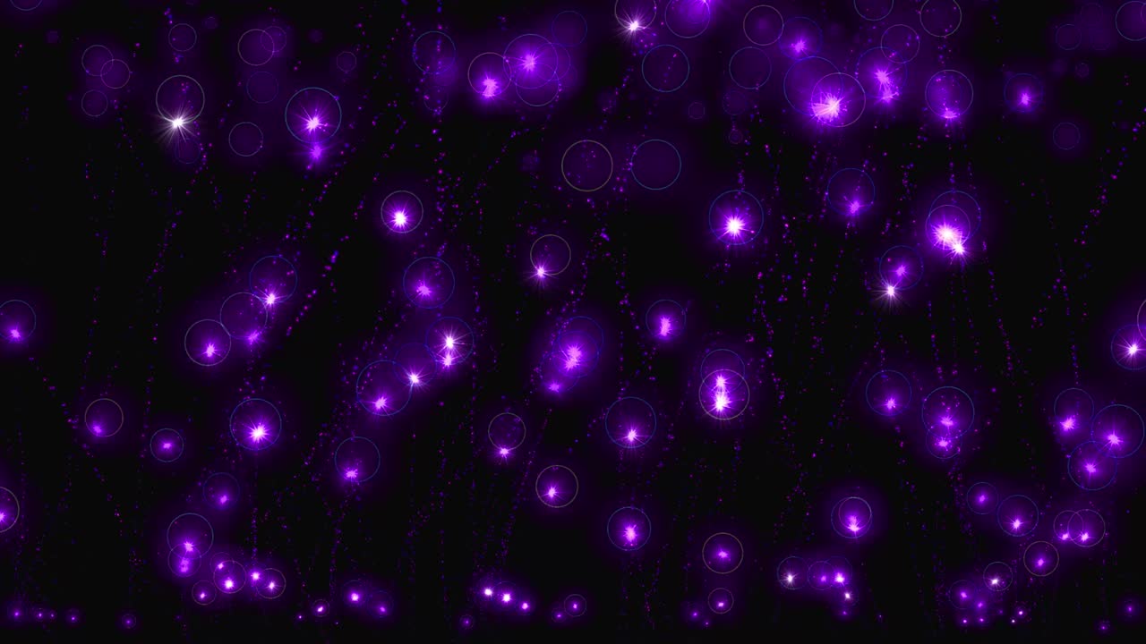 반이는 별 입자 애니메이션 모션 그래픽