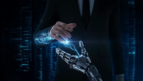 human-robot connection and digital interaction