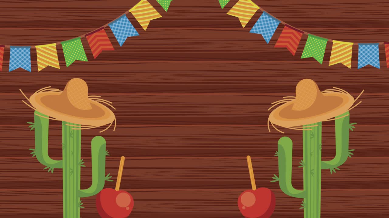 투스가 모자를 입고 있는 페스타 주니나 애니메이션