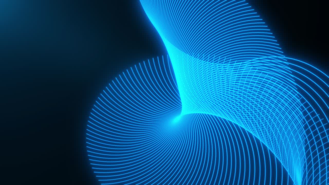 Simple background with neon lines