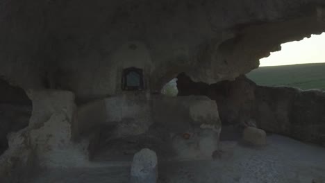 ancient cave church in georgia