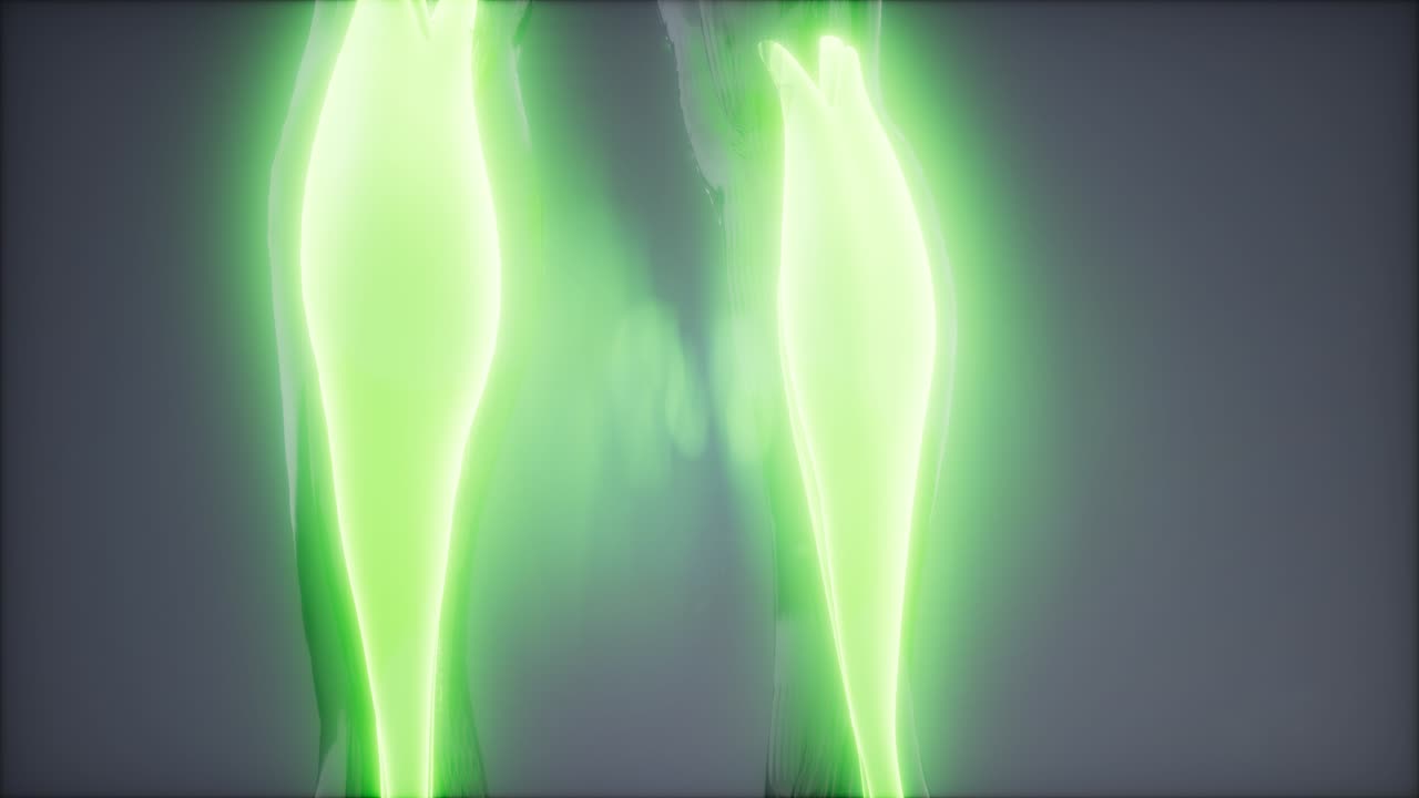 gastrocnemius- 눈에 보이는 근육 해부학 지도