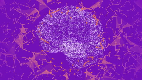 animation of covid cells flying over globe