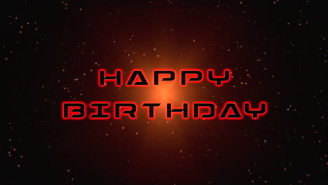 Diagonal-Happy-Birthday-card-with-red-letters-on-black-background