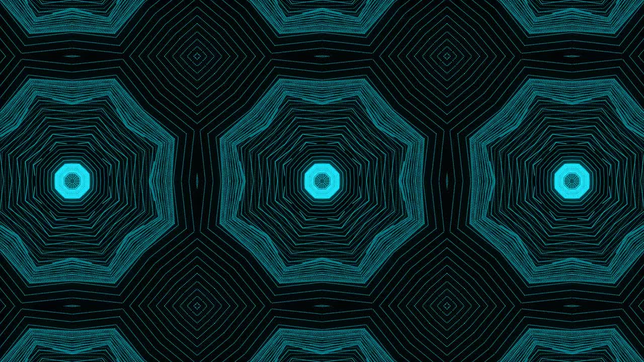 light blue Pattern gothic design animation motion graphics