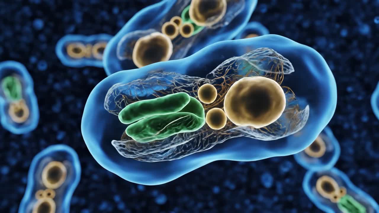 Amoeba Microorganism Illustration