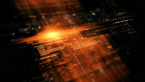 simulación avanzada de matrices de datos con un entorno digital de vanguardia con una visualización dinámica e inmersiva de las redes de información de matrices de datos interconectadas