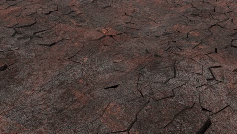 looping abstract wave on the ground animation