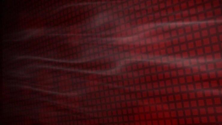 Grid W Bubbles and Smoke Red