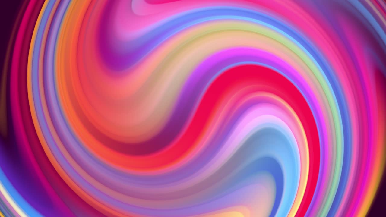 el gradiente de los colores del arco iris se desplaza cíclicamente en bucle. es un hermoso fondo abstracto de 4k con animación de bucle sin fisuras para presentaciones de vacaciones o cosas de moda en estilo de diseño en movimiento.