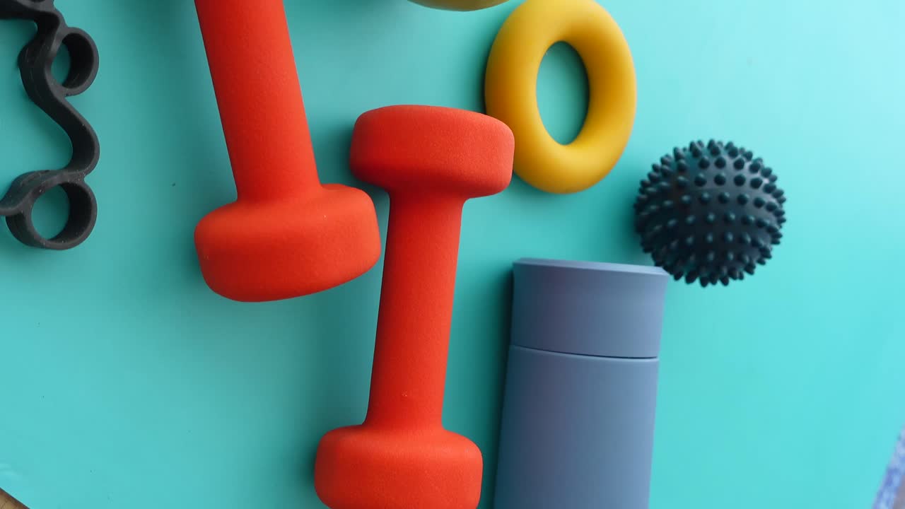 Fitness and Health Still Life