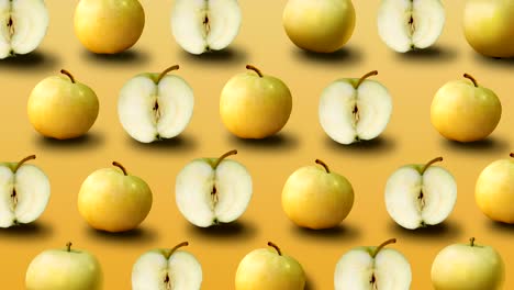 background from fresh apples