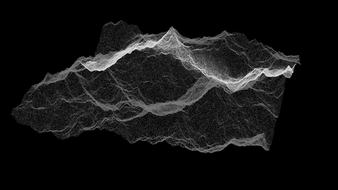 미래의 홀로그램 지형 환경