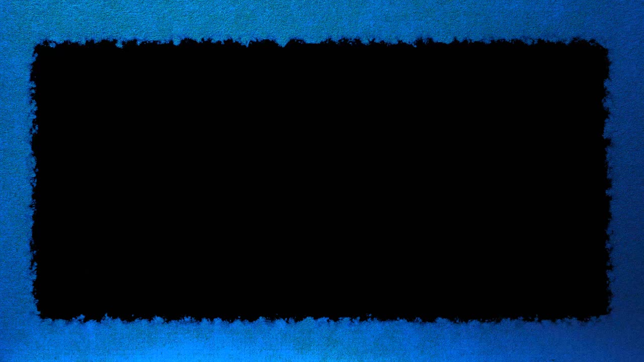 단일 수평 편지 상자 매트 경계와 파란 바다 배경의 텍스처 된 종이, 루마 키를 위해 준비