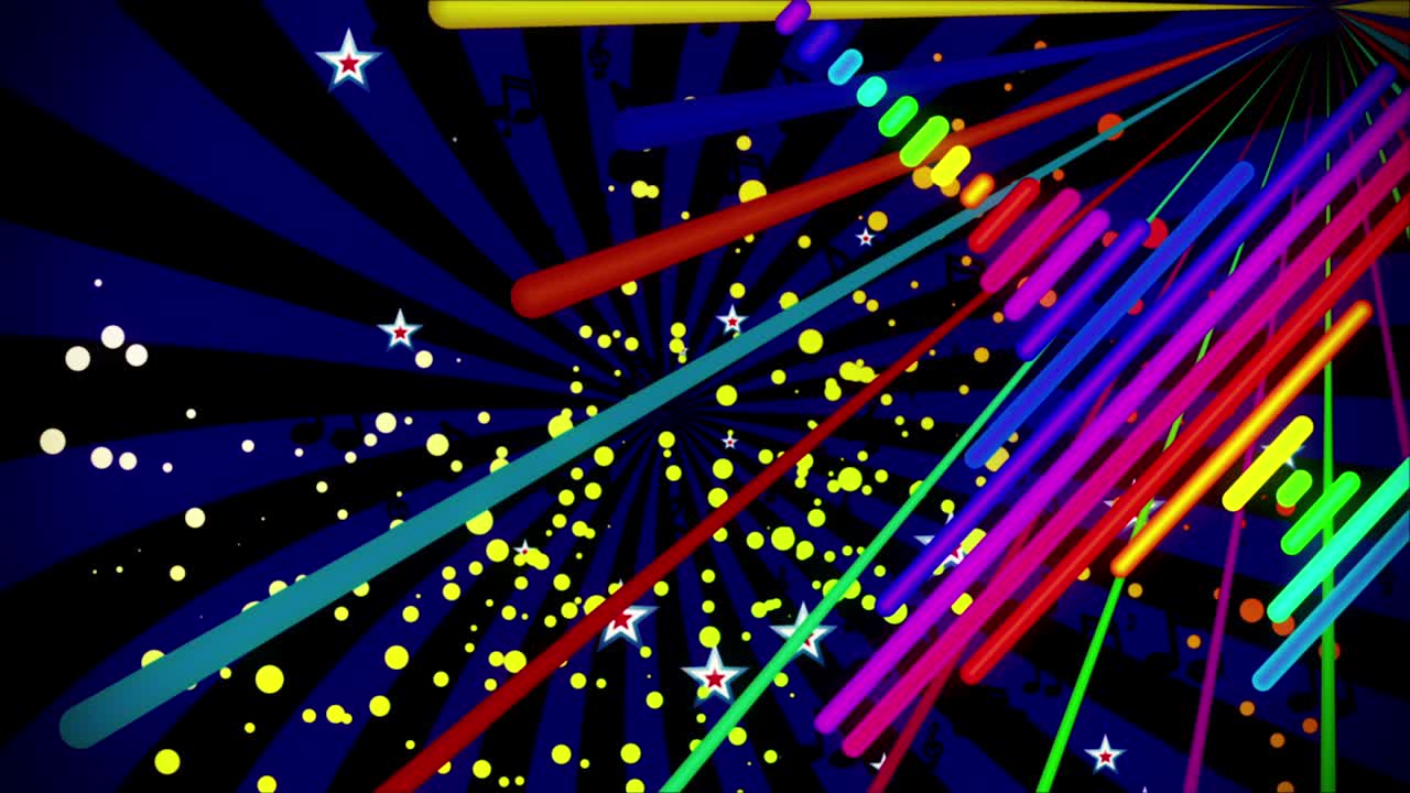 음향 스트럼 빈티지 vj 루프