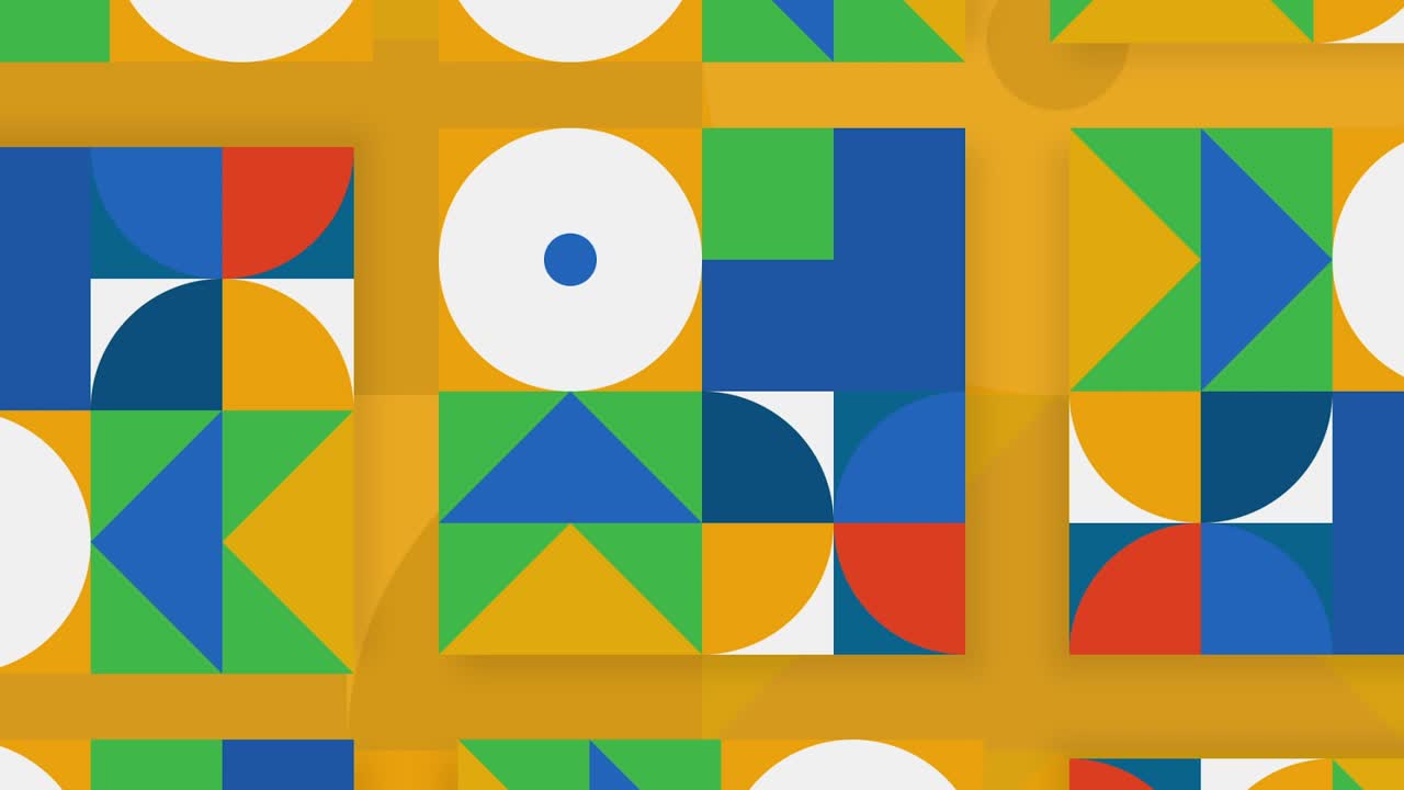 抽象的な幾何学的パターンの背景