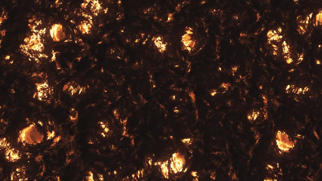 Sun burning surface, fractal texture, space background