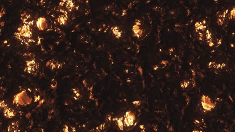 sun burning surface, fractal texture, space background