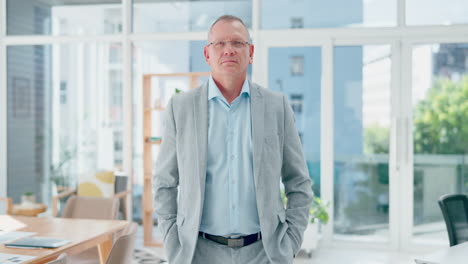 portrait, ceo and businessman with arms crossed