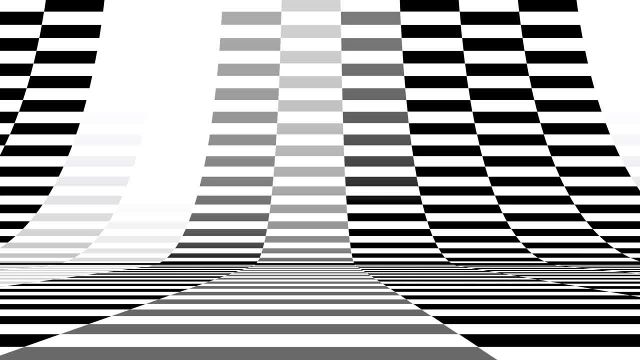 픽셀화 된 디지털 스크린 텍스처 모노크로마틱 흑백 무작위 변경 패턴으로 컬러 애니메이션