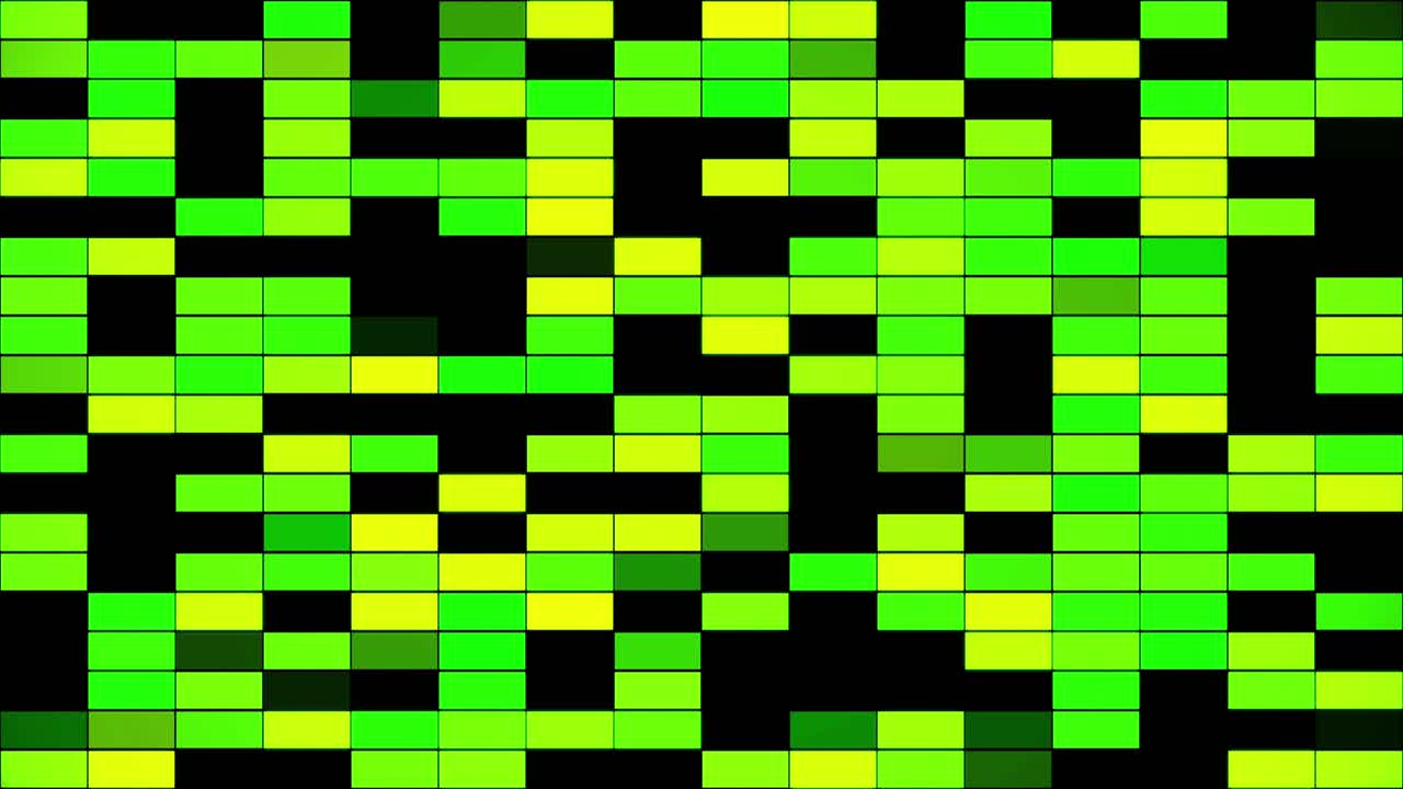 patrón geométrico abstracto verde y amarillo