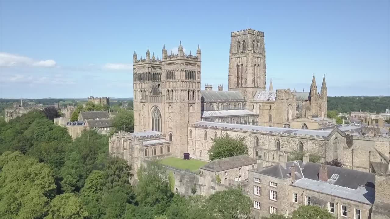 catedral de durham en el noreste de inglaterra