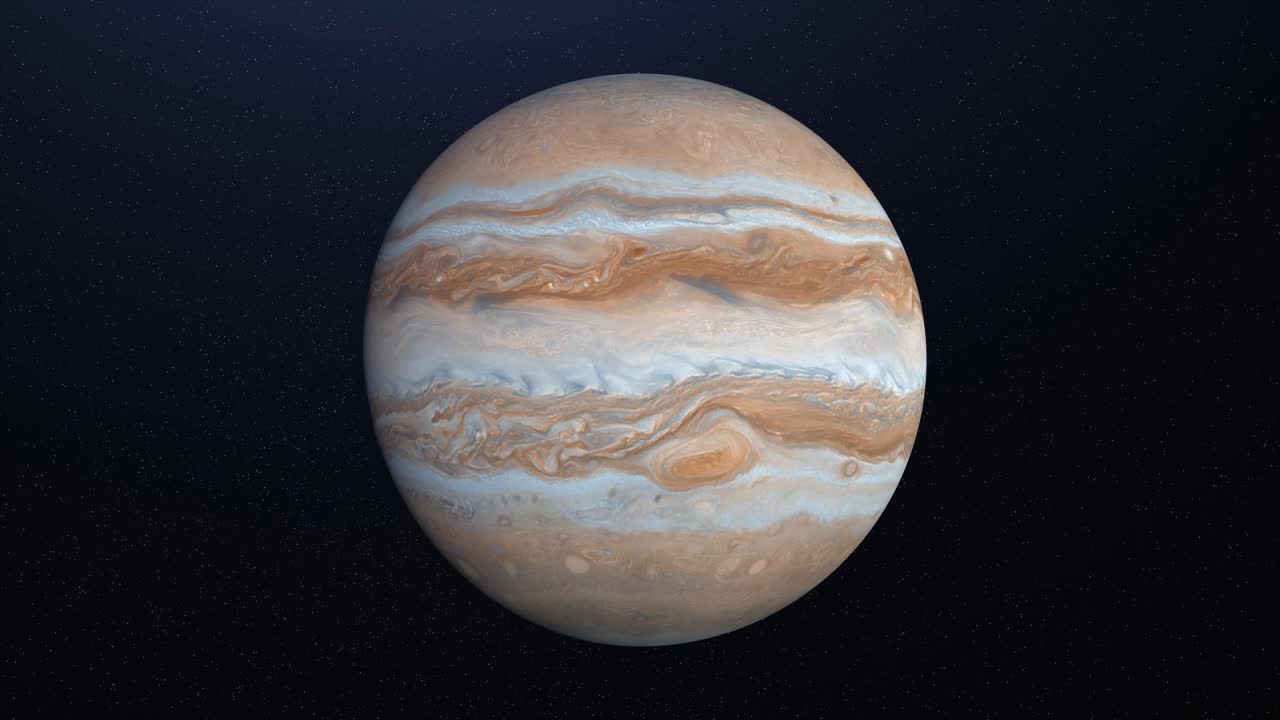 Jupiter, the largest planet in our solar system