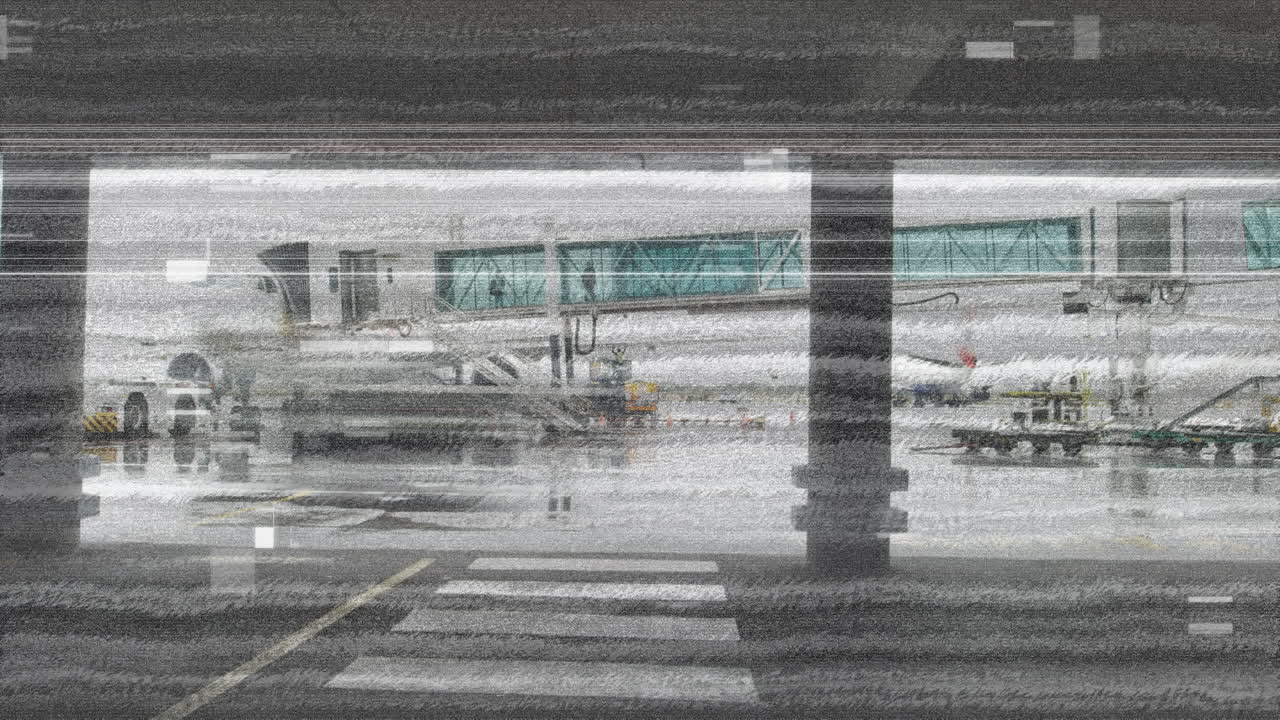 빠른 속도로 움직이는 공항