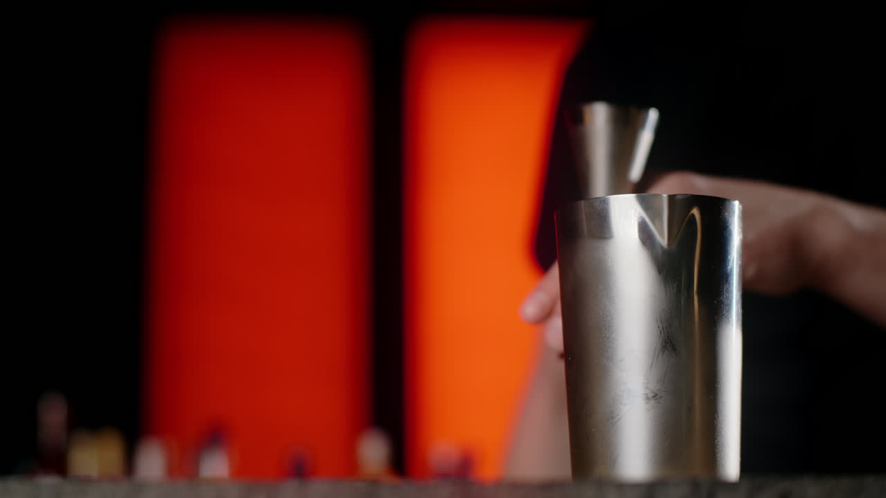 Making a Green Cocktail