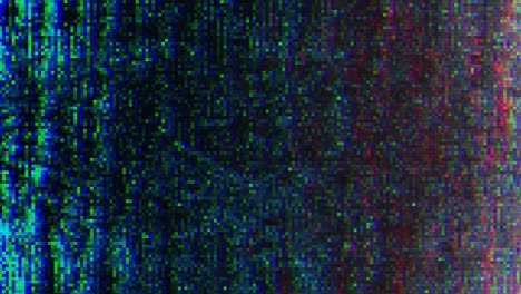 unique design abstract digital animation pixel noise glitch error video damage