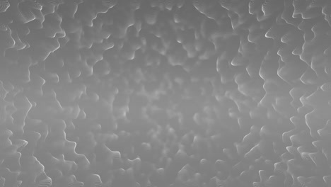 abstract wave-like dotted mesh pattern being visualized in digital space, with 3d render depth