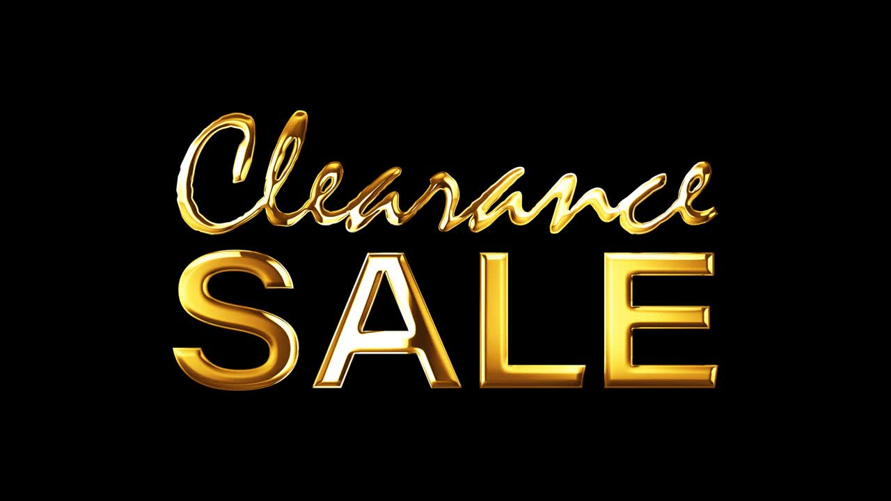 알파 채널과 함께 고립 된 빛 효과의 황금 텍스트 크타임 프로레 444 4k 3d 렌더링 애니메이션 원활한 루프 크리스마스 판매 타이틀 3d 일러스트 어떤 축제 프로모션.