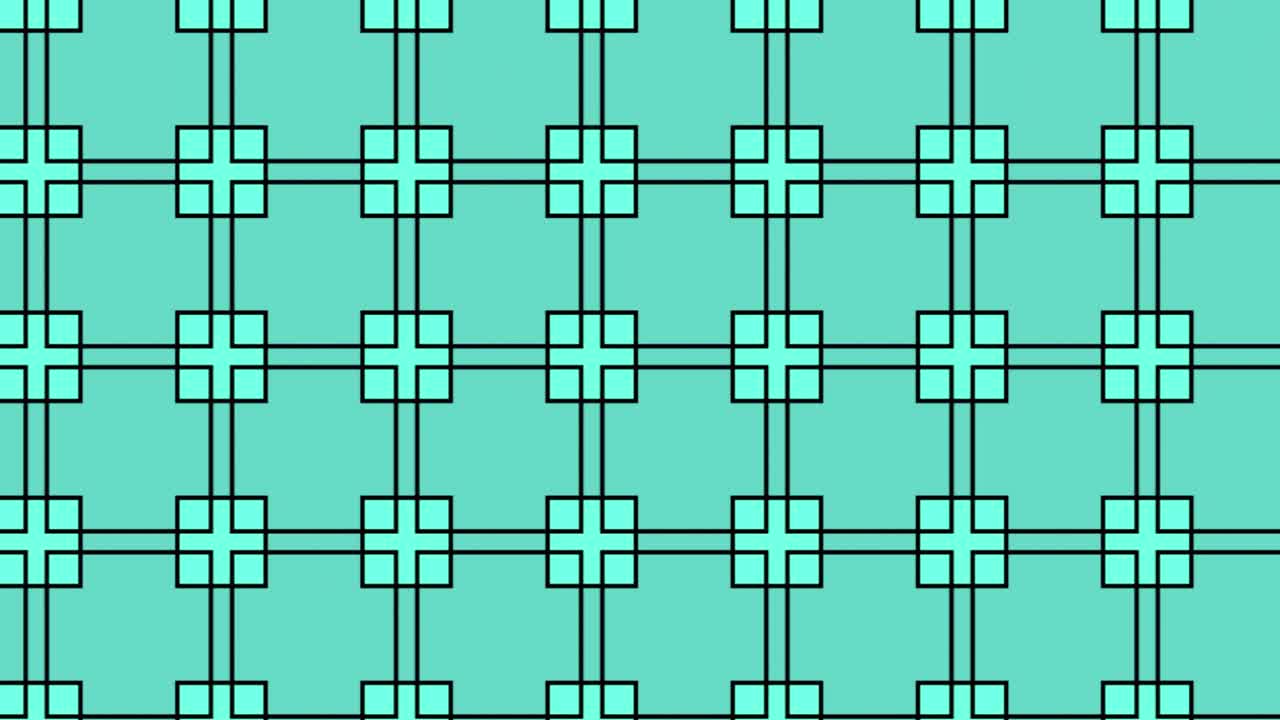 Background abstract digital wave and light square particles in organic motion