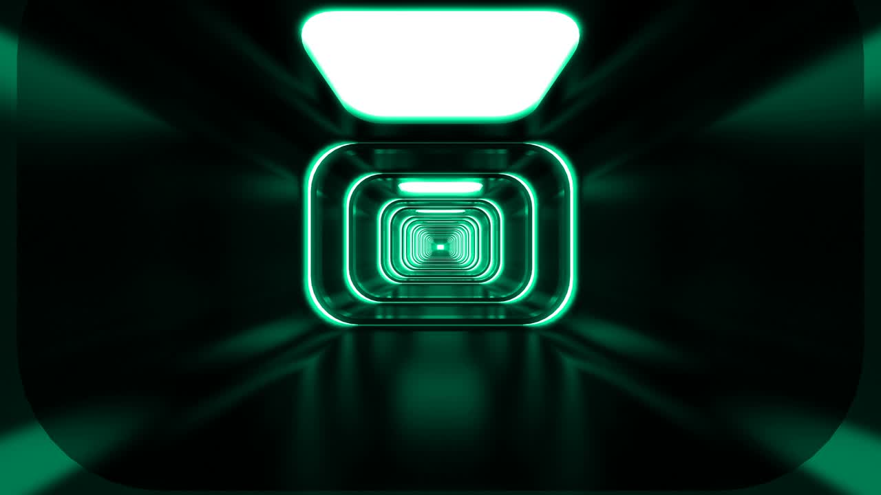 미래의 반이는 배경 터널