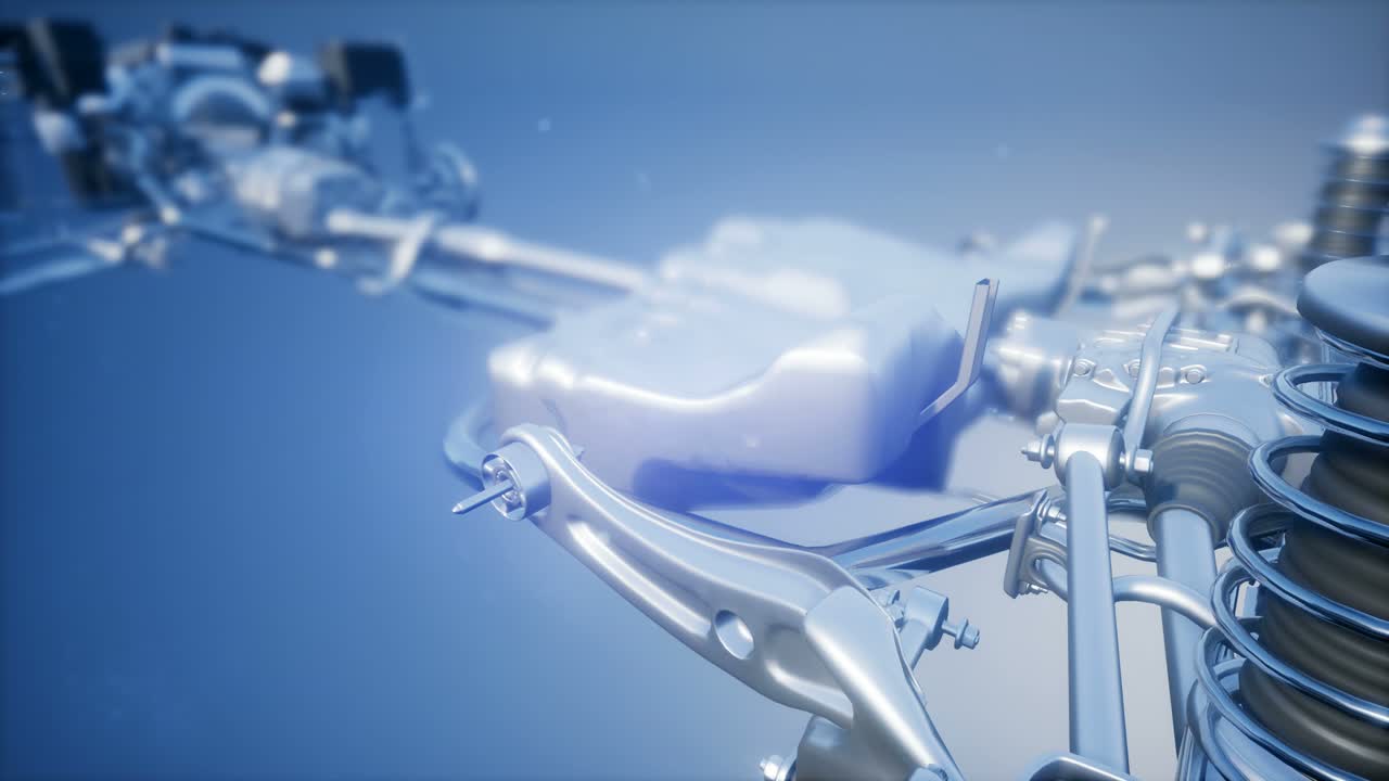 자세한 자동차 엔진 및 다른 부품