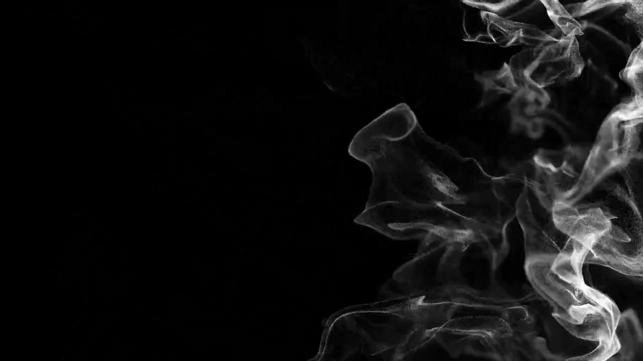 Motion Graphic con scorrimento di fumo atmosferico