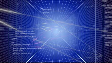 Animación-Del-Procesamiento-De-Datos-Por-Computadora-Y-Grid.