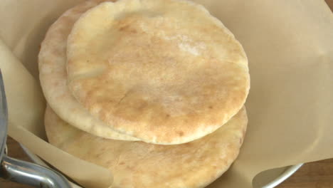 pita bread and sides