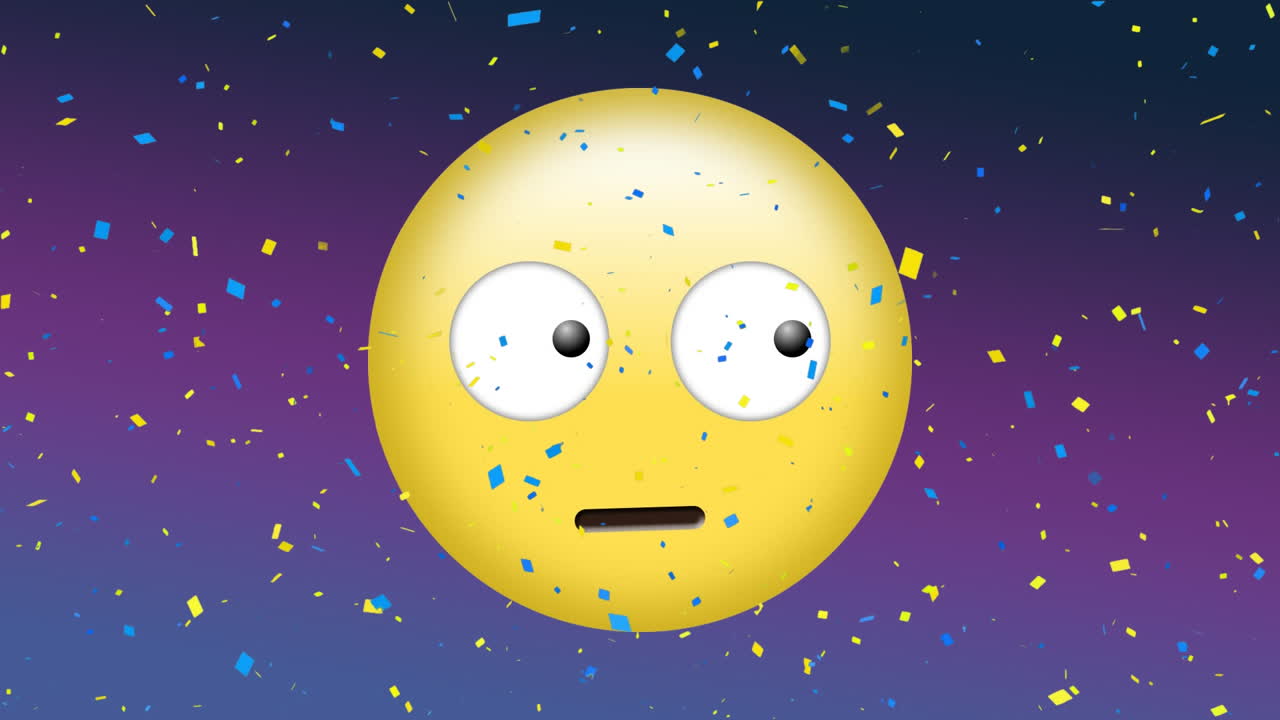 cara con los ojos enrollados emoji