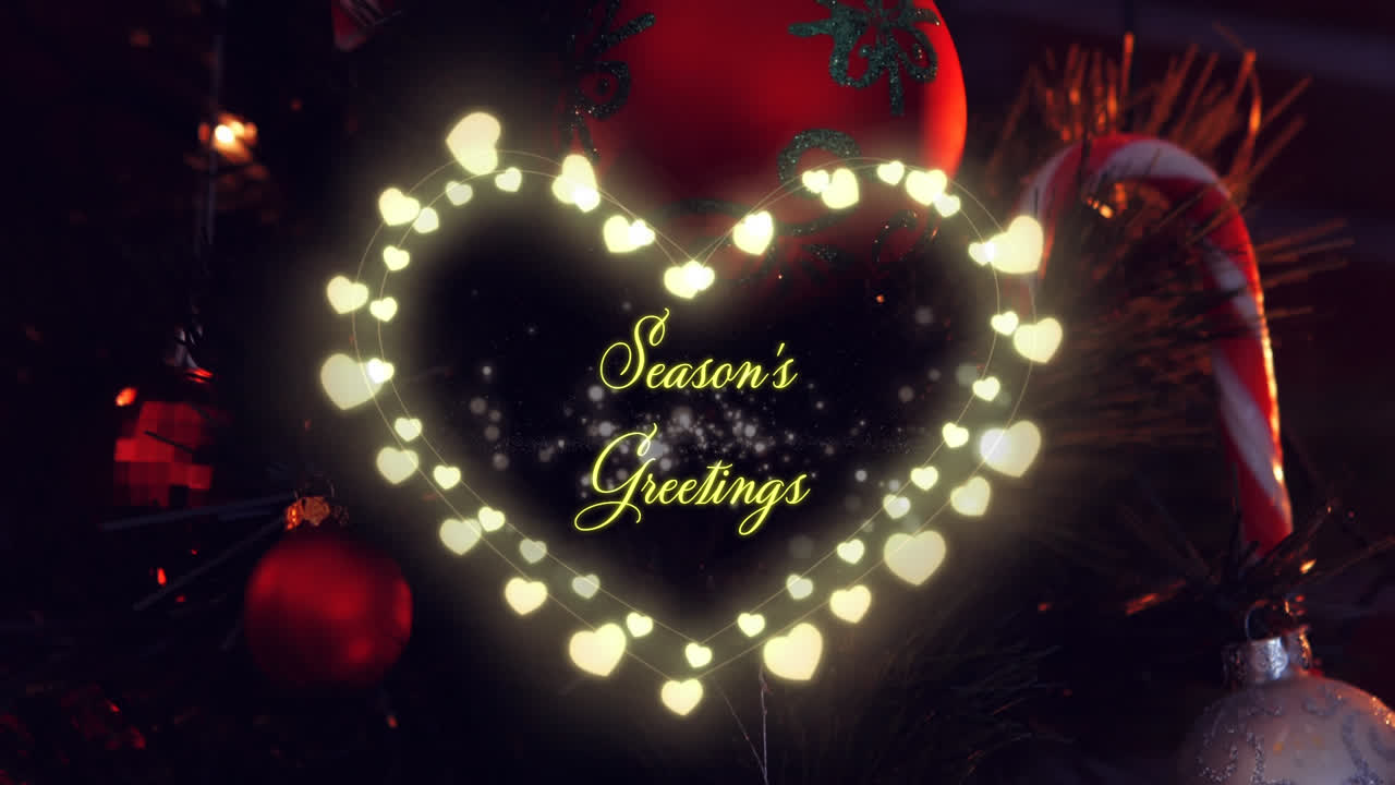 빛나는 프레임에 계절 인사