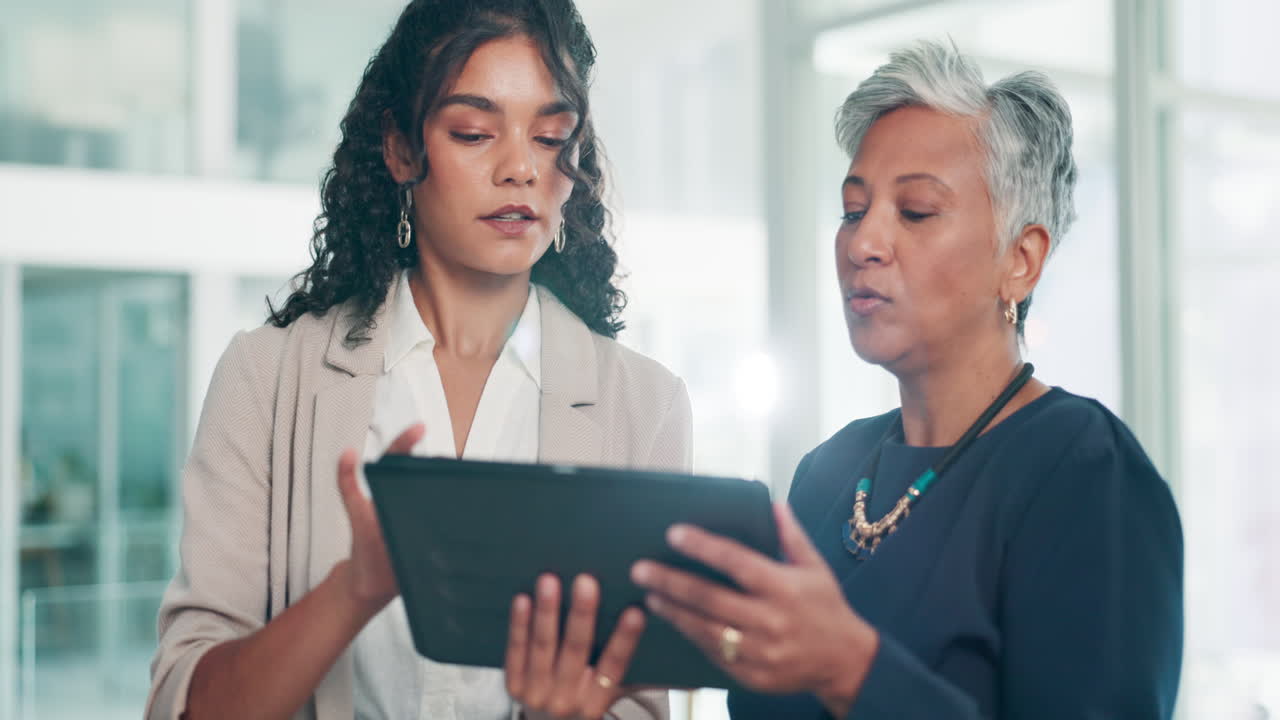 Businesswomen in Discussion