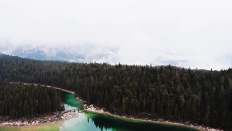 The-beautiful-lake-of-Eibsee-in-Germany