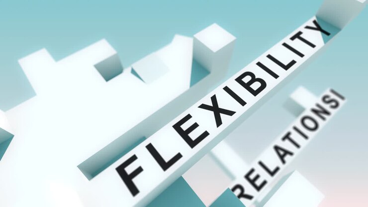 Outsourcing words animated with cubes