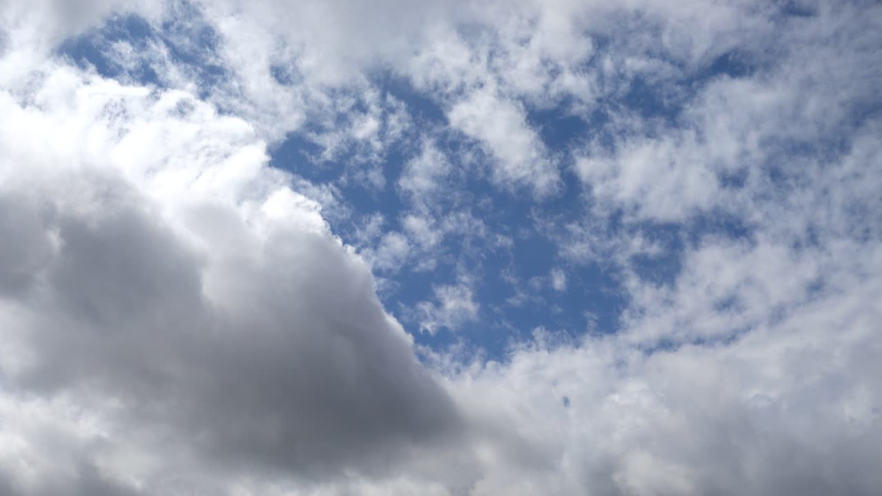 Shooting of clouds in the sky