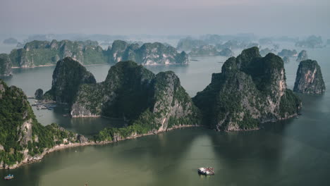ha long bay de vietnam - el lapso de tiempo