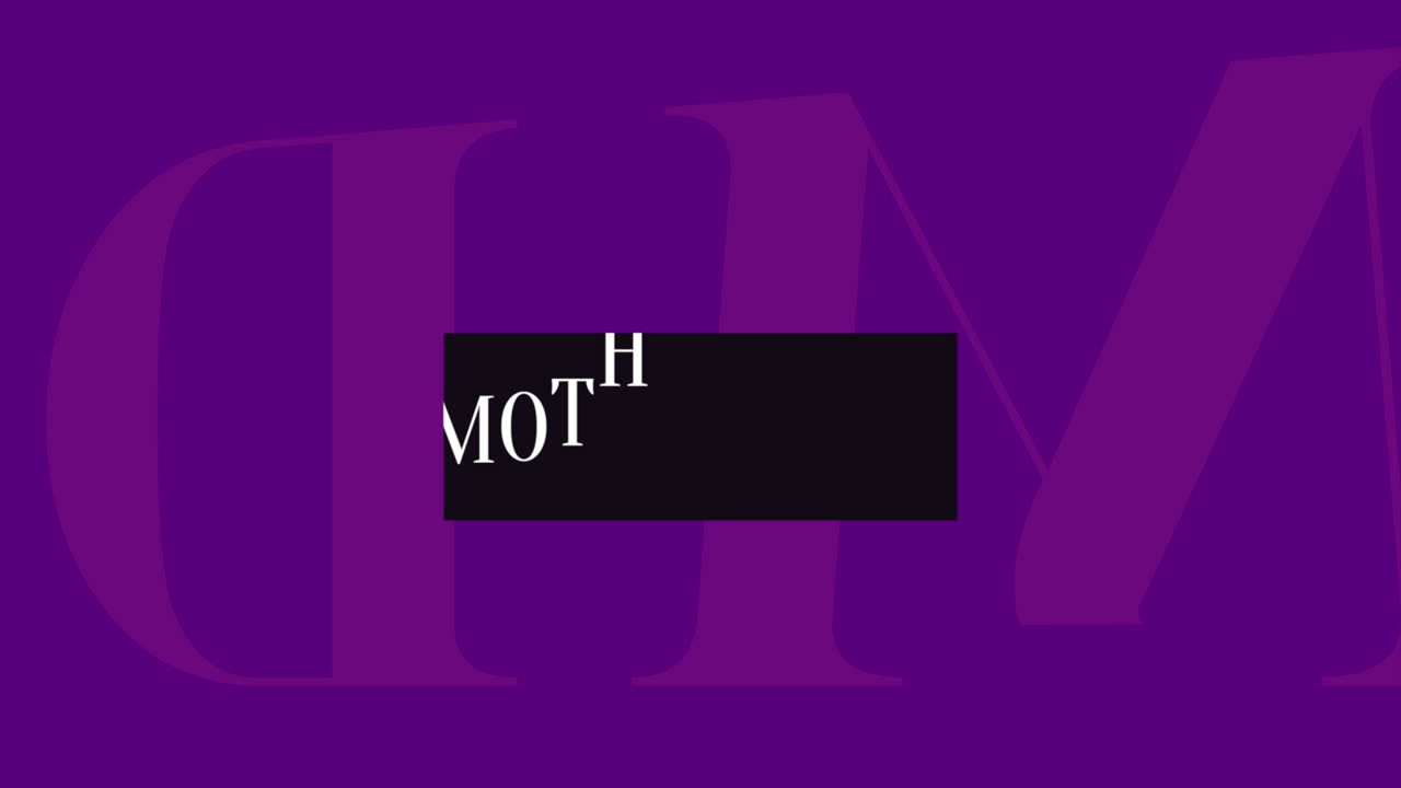 texto moderno del día de la madre sobre degradado púrpura de moda