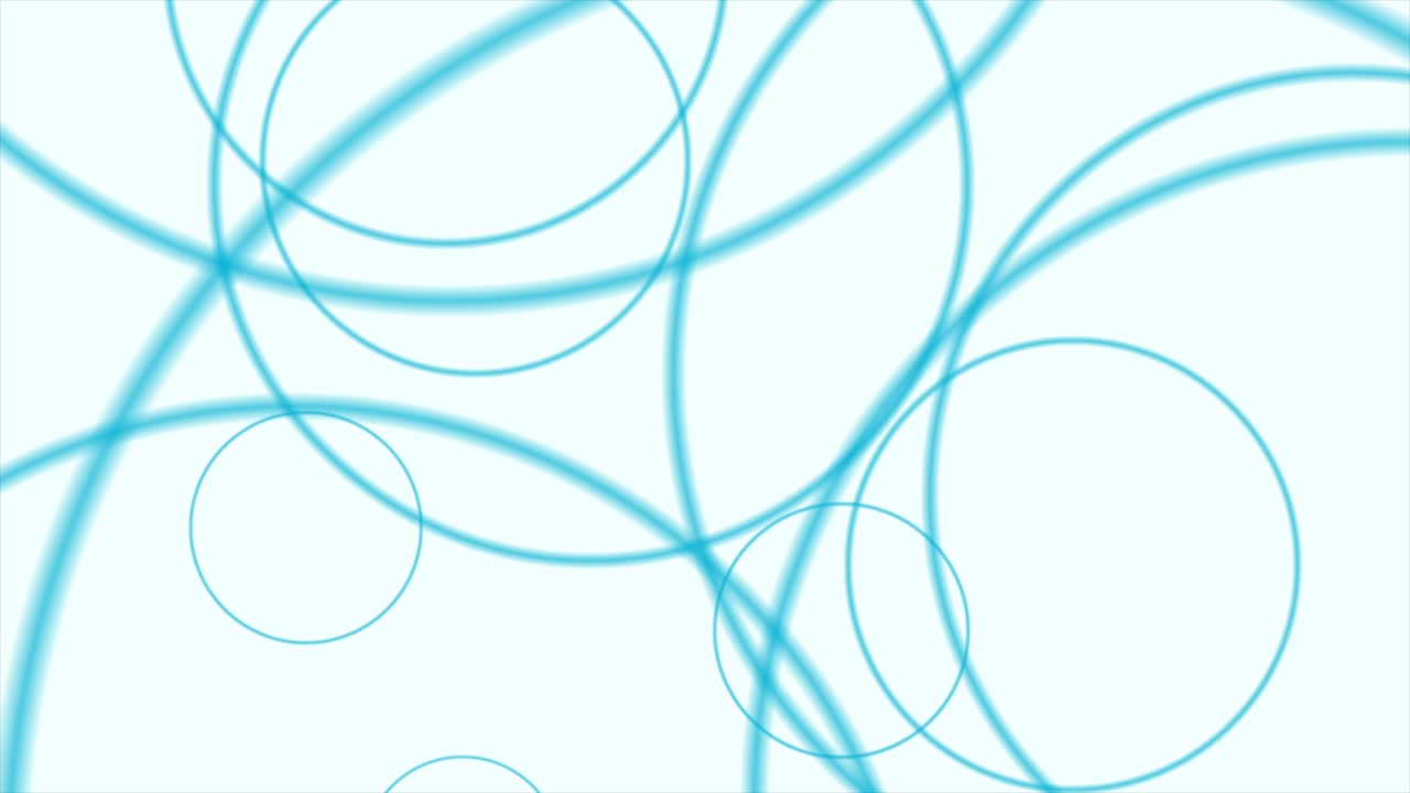 azul suaves círculos mínimos abstracto tecnológico futurista fondo de movimiento
