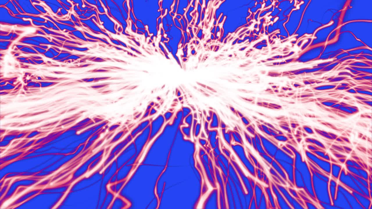 líneas brillantes abstractas explosión